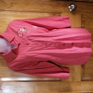 Tweety Bird button down top size:18W